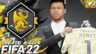 FIFA 22 Create a Club Career Mode EP1 - WELCOME TO RENZY FC!! FIRST SIGNING!! 