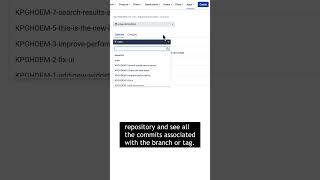 Release notes in a snap! Compare Git branches and tags in Jira.   #git #jira #productmanagement