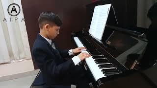 Nirbhay Shaurya Mahajan playing ABRSM #The Swing@age of 8