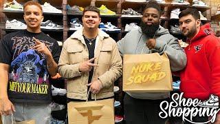 FaZe Nuke Squad Goes Shopping For Sneakers!