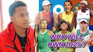 WTA Grand Slam & Top 20 PREDICTIONS for 2025 (ft @TunedIntoTennis)