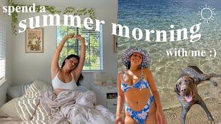 Spend the Morning with Me  my summer morning routine