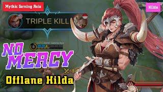 Insane Hilda Offlane Gameplay - Road to Global Hilda Mobile Legends Gameplay 2020