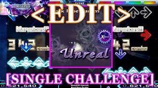 【DDR XX EDIT】 Unreal(XX-Special) / Black Rose Garden [SINGLE CHALLENGE] Lv.15