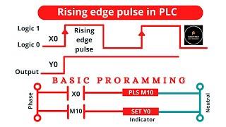 Rising edge pulse in Easy PLC
