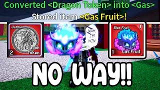 NO WAY I GOT FREE GAS FRUIT USING NEW DRAGON TOKEN IN BLOX FRUIT