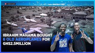 Why Ghanaian artist Ibrahim Mahama bought 6 old Aeroplanes for GhS2.5million