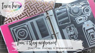 How I Stay Organized: Steel Die Storage & Organization