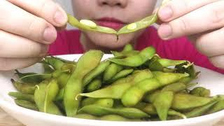 Edamame Eating Show - ASMR Channel with Vietnamese food!