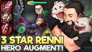 3 Star Renni - My Brutal Revenge to a First!! | TFT Into the Arcane | Teamfight Tactics