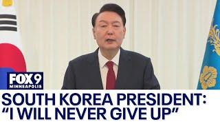 South Korean president defiant after impeachment