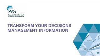 Transform your decisions: Management Information Webinar