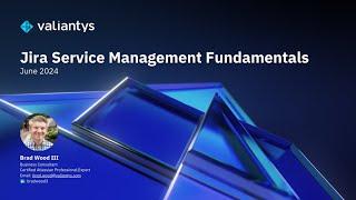 Jira Service Management Fundamentals | June 2024