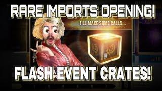 RARE IMPORTS OPENING SPECIAL EDITION FLASH EVENT CRATES! | CSR Racing 2