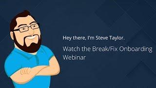 Documentation Party! Break/Fix Onboarding