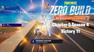 Victory 11 - Fortnite Zero Build - Chapter 3 Season 4 (8k)