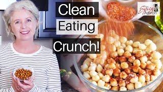 Roasted Chickpea Snacks | AIR FRYER and OVEN