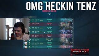 SEN SicK REACTS to TENZ Match HISTORY | VALORANT Clips