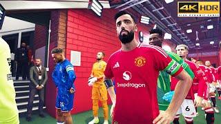 PES 2025 | Manchester United vs Chelsea | REALISTIC A.I. PREMIER LEAGUE PREDICTION @ 4K 60FPS HDR