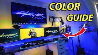 Make your SETUP EPIC! - Gaming Setup Color Scheme Guide Part 2