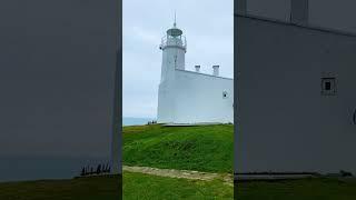 The Northernmost Point of Turkey,Inceburun Lighthouse.Turkiye, Motorbike travel, May 2023. Keti&Dani