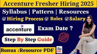 How To Prepare for Accenture Exam 2025 | Exam Pattern | Role | Salary #accenture_exam_questions #job