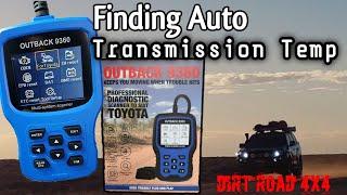 Toyota - Automatic Trans Temp - OUTBACK 9360 I'll show you where to find it and how to mount it.