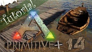 Tutorial ARK: PRIMITIVE+ [014] - Die Pontoon Bridge und das Dinghy [Deutsch | German]