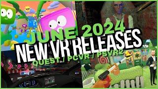 New VR Game Releases June 2024 PSVR2, Quest 3, & PCVR | TruGamer4Realz