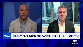 Fubo CEO talks merging with Hulu's live TV business