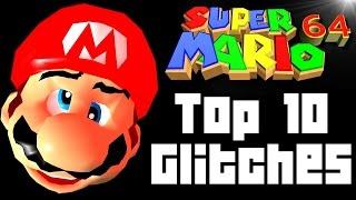 Super Mario 64 TOP 10 GLITCHES (Wii U, N64)