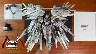 Snow White Wing Gundam ver Metabi 1/100 | ASMR BUILD | Model kit by Daban Model 8827