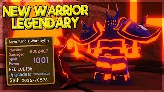 *NEW* WARRIOR LEGENDARY FROM VOLCANIC CHAMBERS *HOW TO SOLO NIGHTMARE* IN DUNGEON QUEST ROBLOX