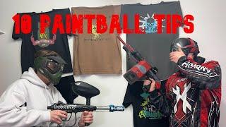 10 paintball tips for rentals/Beginners