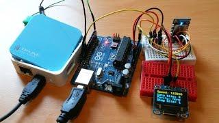 WiFi hardware serial port monitor with Arduino and Esp8266