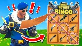 Legendary BINGO In Fortnite Battle Royale!