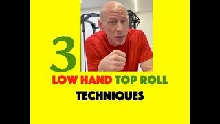 Technique Demonstration | 3 Low Hand Top Roll Techniques for Arm Wrestling