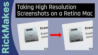 Taking High Resolution Screenshots on a Retina Mac