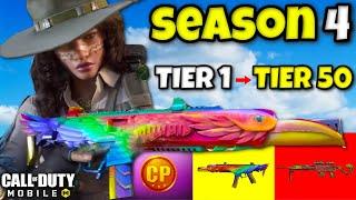 *NEW* SEASON 4 BATTLE PASS MAXED OUT in COD MOBILE 