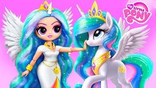 Bagaimana Mengubah Kuda Poni Menjadi Manusia? MLP: Celestia Dan Luna / 32 Kreasi Boneka LOL OMG