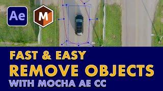 Remove objects from video - After Effects Mocha cc Tutorial