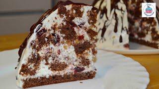 Торт "ПАНЧО" с вишней и грецкими орехами | Очень вкусный домашний торт | Homemade cake