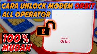 Cara Unlock Modem Telkomsel Orbit Untuk All Operator dengan Mudah