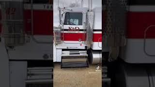 “Lifestyle” Johnson Hill Customs trucks in the yard - Kenworth Peterbilt