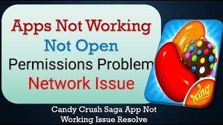 How To Fix Candy Crush Saga App not working | Not Open | Space Issue | Keeps Crashing Problem