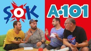 50 TL ile Kim Daha Çok Ürün Alacak? - Şok VS. A101