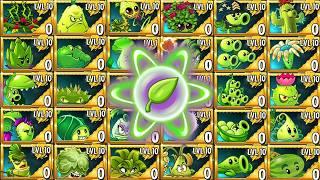 Tournament 24 New & Old GREEN Plant vs All Zombies - Who WIll Win? - Pvz 2 Plant vs Plant