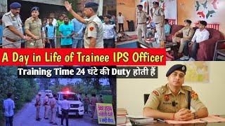 A Day in a Life of Young IPS officer (2021Batch IPS) Dr. Rajesh Mohan