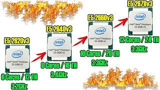 Выбираем оптимальный процессор на LGA2011-3. Xeon E5 2620v3 / E5 2640v3 / E5 2660v3 / E5 2678v3