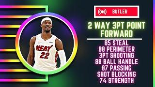 BEST 2 WAY 3PT POINT FORWARD BUILD NBA 2K24 NEXT GEN